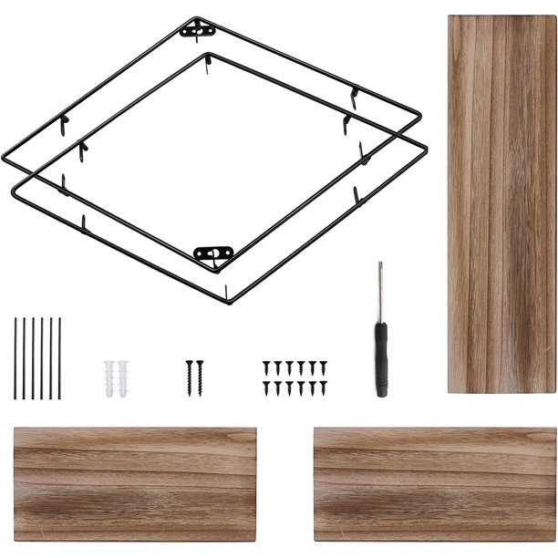 Etagère murale MODILO en bois multicolore