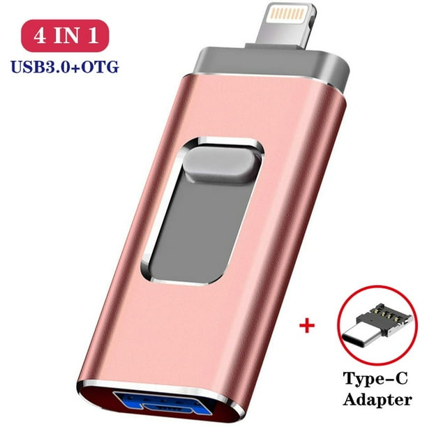 Para iphone Lightning ios OTG flash drive tipo c pendrive tipo c USB Flash  Drive 16GB 32GB 64GB pen drive usb3.0 Tan Jianjun unisex