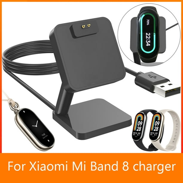 Para Xiaomi Mi Band 4 Cargador Base de base de carga Soporte de soporte con  cable