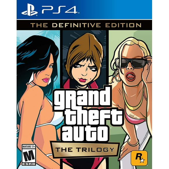 grand theft auto the trilogy the definitive edition sony playstation 4