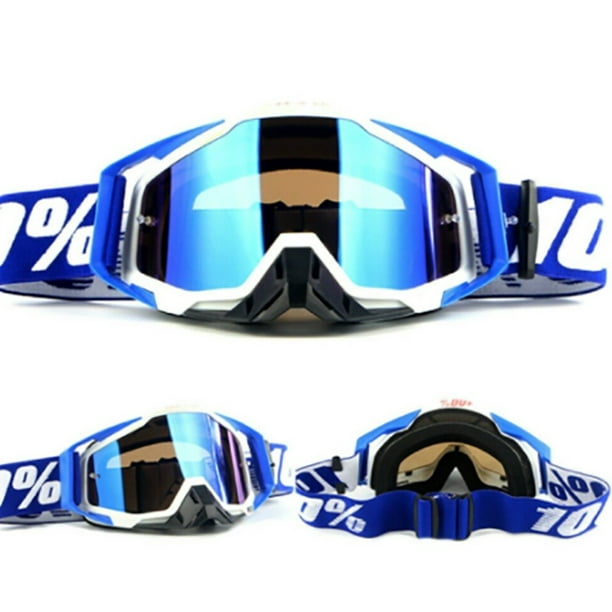 Gafas Moto Prueba Viento Hombres Mujeres Perfectas Motocross, Esquí  Deportes Aire Libre. Estilo Retro Piloto Protección Ocular, Ahorre Ofertas