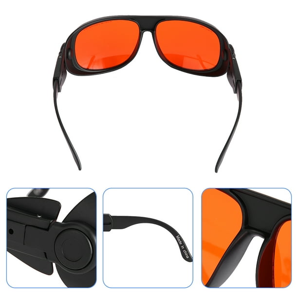 Gafas de protección láser, 520-580NM Gafas protectoras láser Gafas  protectoras Gafas de seguridad láser elaboradas con cuidado