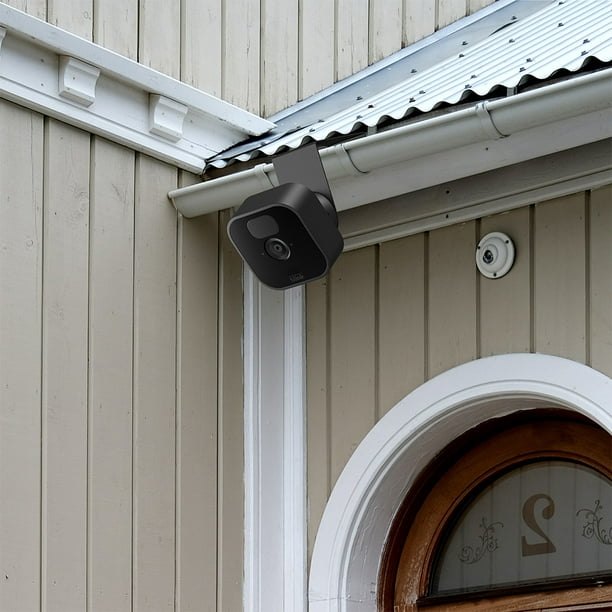 Soporte de puerta/canalón para cámara Blink interior/exterior (3ª  generación) y cámara Blink XT2/XT, accesorios de montaje de cámara de  seguridad