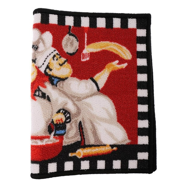 Tapa blanca con Cruz Roja, alfombra antideslizante, absorbe el