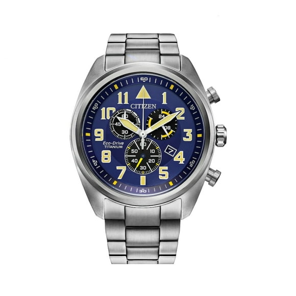 reloj citizen garrison titanium para hombre  at248057l citizen at248057l