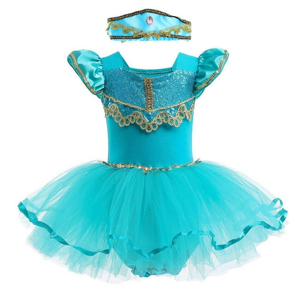 Tutu princesas Falda Niña Ballet Disfraz Fiestas Azul
