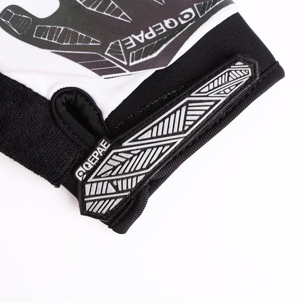 2 Piezas Guantes de Ciclismo Hombre / Mujer Guantes de Bicicleta de Montaña  Medio Guantes de Ciclismo Antideslizante Absorbe Guantes XXL Soledad Guantes  de ciclismo