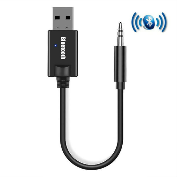 Receptor Bluetooth Mini USB 3.5MM Jack AUX Audio Auto MP3 Música Dongle  Adaptador Para Teclado Inalá gao jinjia