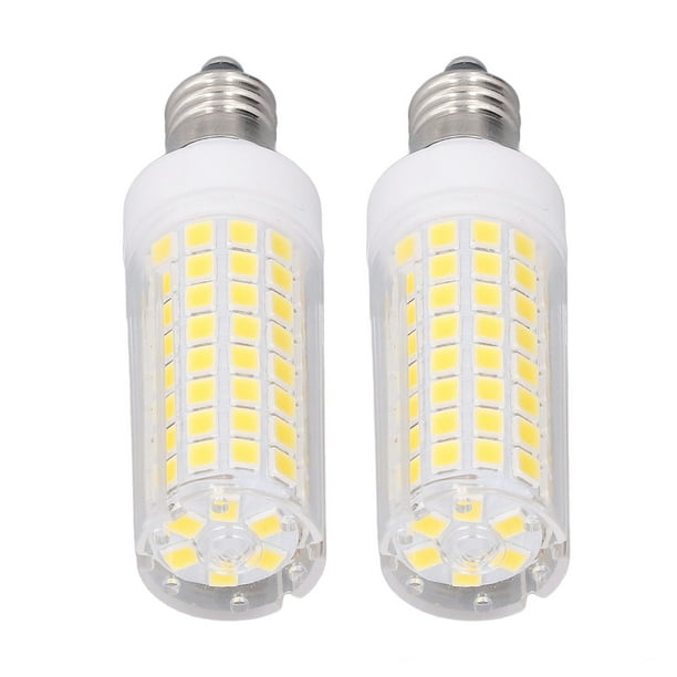  DJDK Bombilla LED, bombilla E17, lámpara LED de maíz de 1000  lm, 102 LED, bombilla regulable para lámpara de techo de pared (110 V,  blanco frío) : Herramientas y Mejoras del Hogar