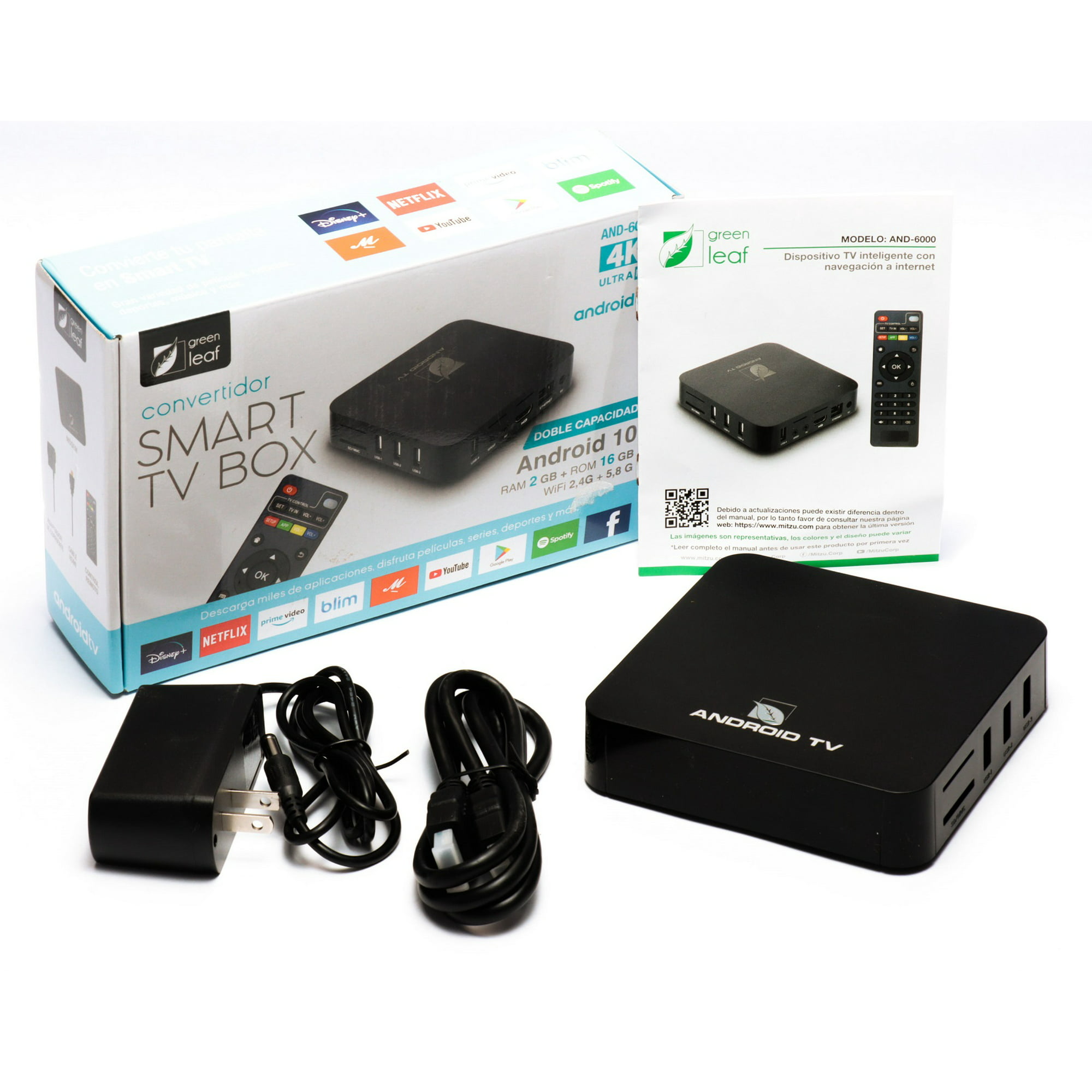 Smart TV Box dispositivo Tv inteligente y Navegación internet WiFi