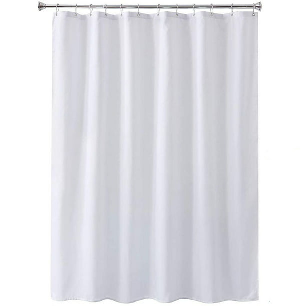 Cortina de ducha 200 x 220 cm (largo x alto), cortinas de ducha antimoho,  antibacterianas, repelentes al agua, forro, tejido de poliéster suave,  cortinas de baño, ri