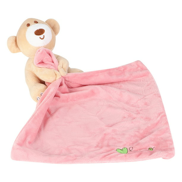 Manta suave del consolador del bebé del regalo del juguete de la marioneta  del oso de peluche del bebé recién nacido – Los mejores productos en la  tienda online Joom Geek