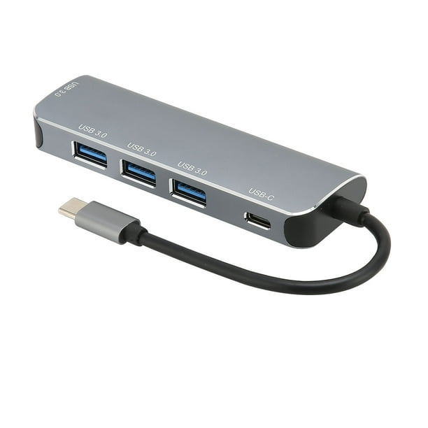 Hub USB de 4 puertos Estación de carga USB de escritorio Tabletas