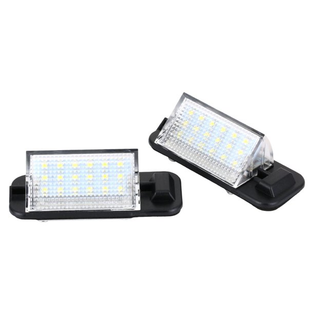 2pcs Luz matricula led luces LED para matrícula compatible con BMW