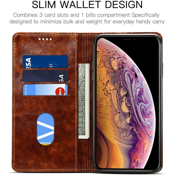 Nuevo compatible con Funda Motorola Moto G73 5g, Funda Folio Cartera  Magnética Funda de piel compatible con Motorola Moto G73 5g