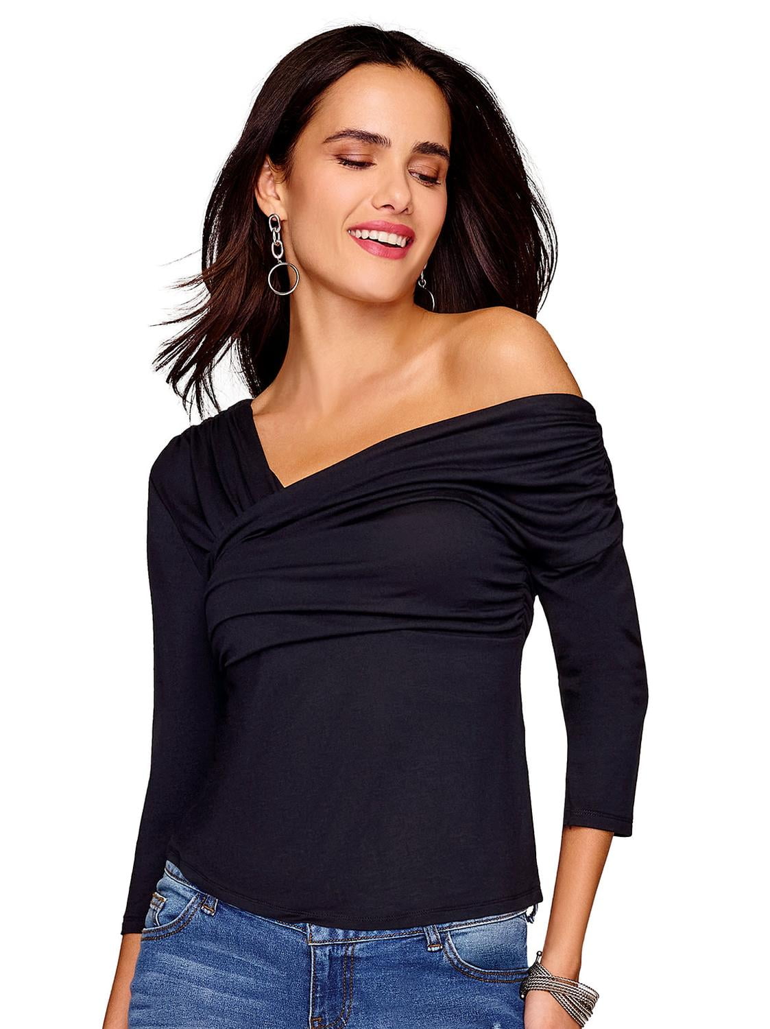 Blusa ilusión 81194 negro xg