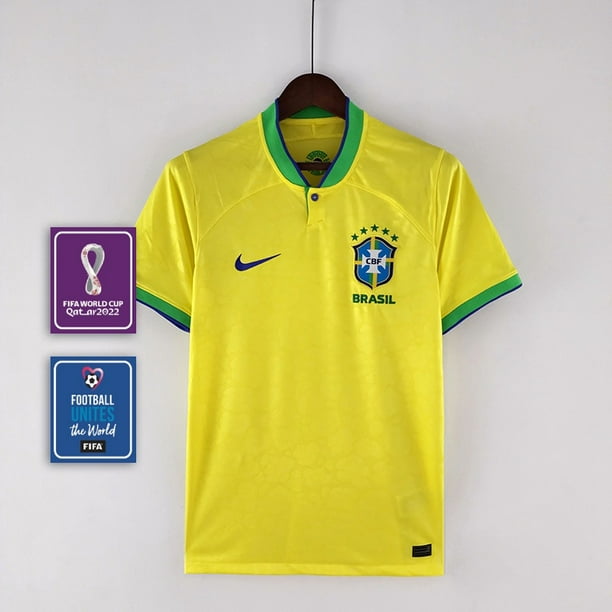 Brasil Brasil Fútbol camiseta personalizada Ringer, Fútbol, Ideas de  regalo, Aficionados, Unisex -  España
