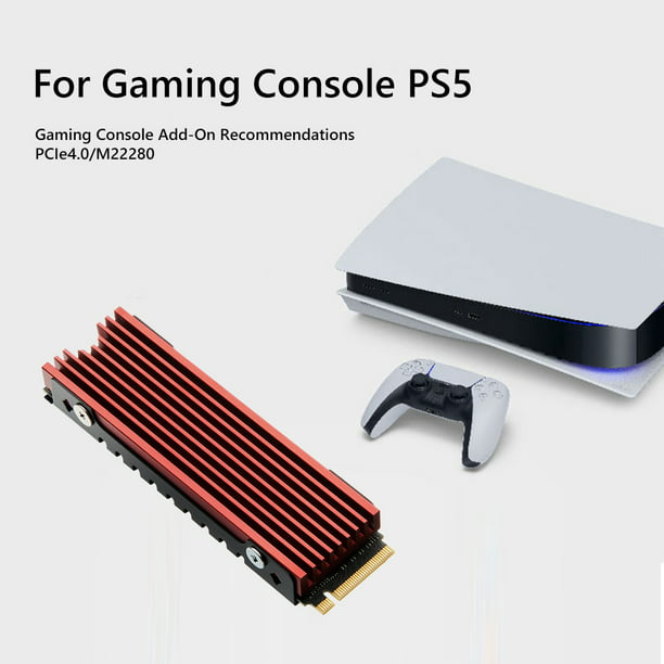 Kit de accesorios para juegos, juego de disipador térmico SSD