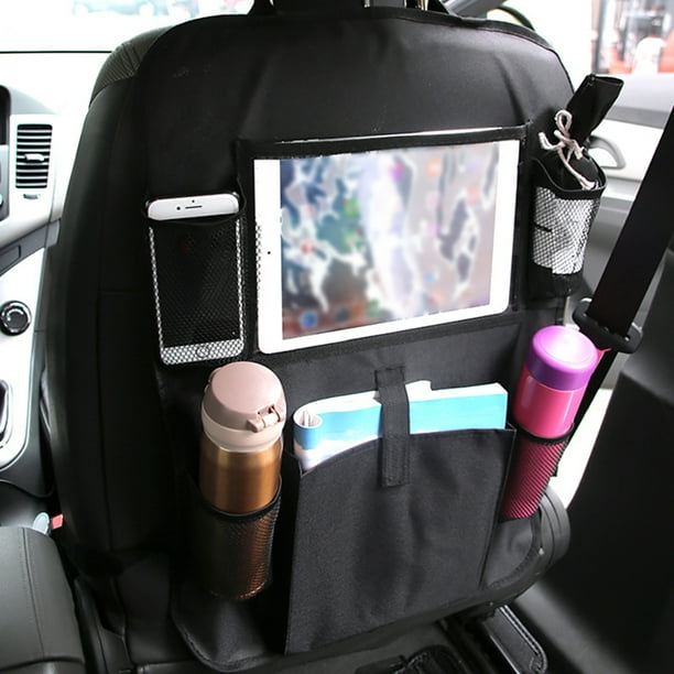 Organizador de coche, 1pc Organizador de asiento trasero con mesa y asiento  de coche para niños