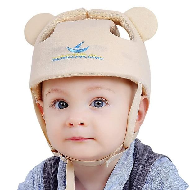 Casco de seguridad para bebés, protector de cabeza de bebé transpirable.  neuvo.