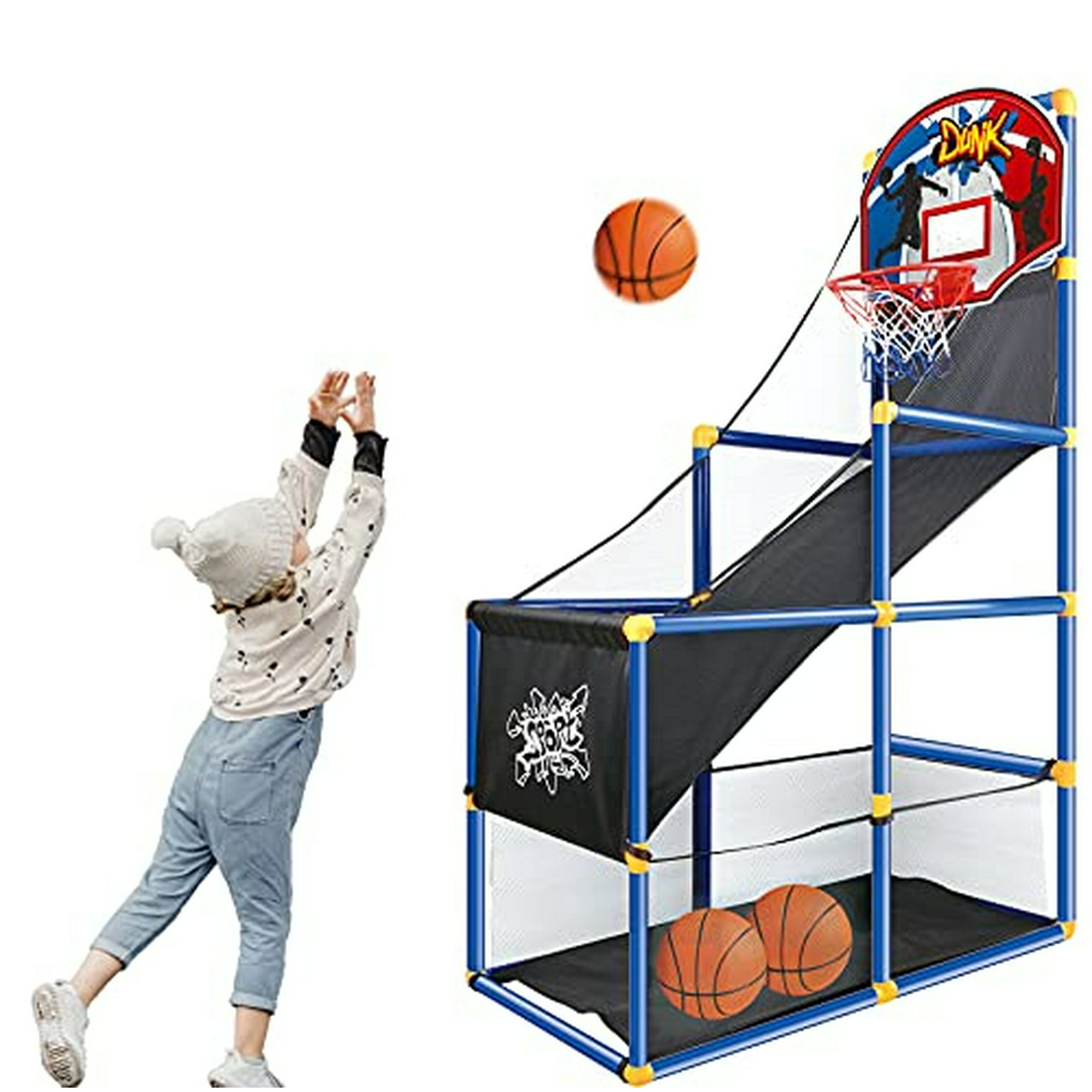 Mini Canasta De Baloncesto Interactiva Para Niños Juego De I