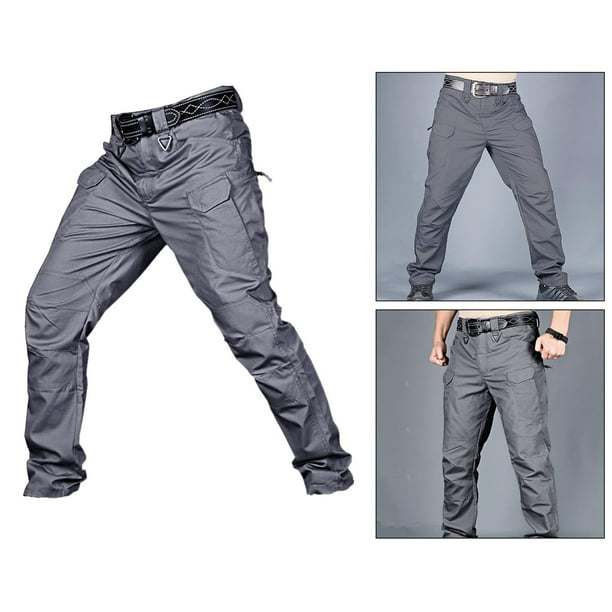 Moda hombres Streetwear Casual Hip Hop Jogger pantalones tácticos  senderismo Hugo Pantalones de camuflaje