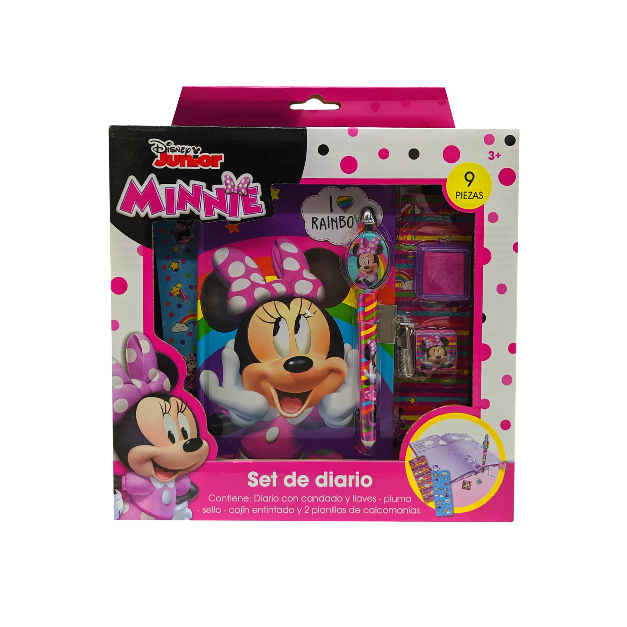 Set Sellos Niños Disney Minnie