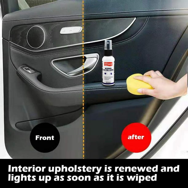 Agente de espuma de limpieza de 50 ml para el limpiador interior del coche  del panel de la puerta de Sywqhk Accesorios para autos y motos