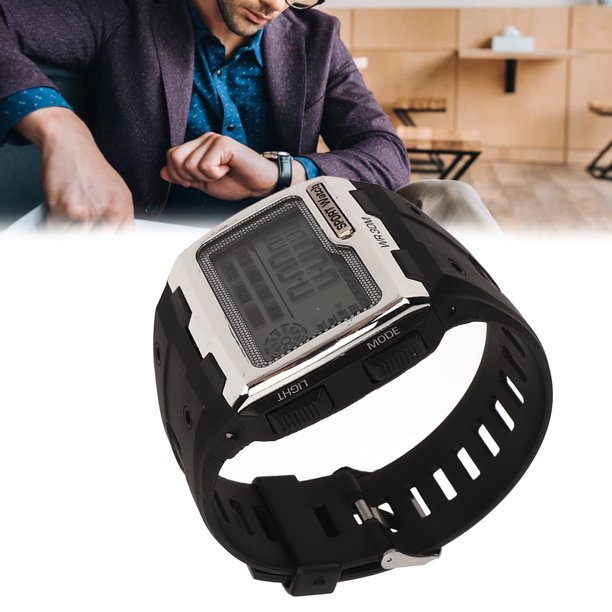 Reloj deportivo Digital para hombre para correr al aire libre con