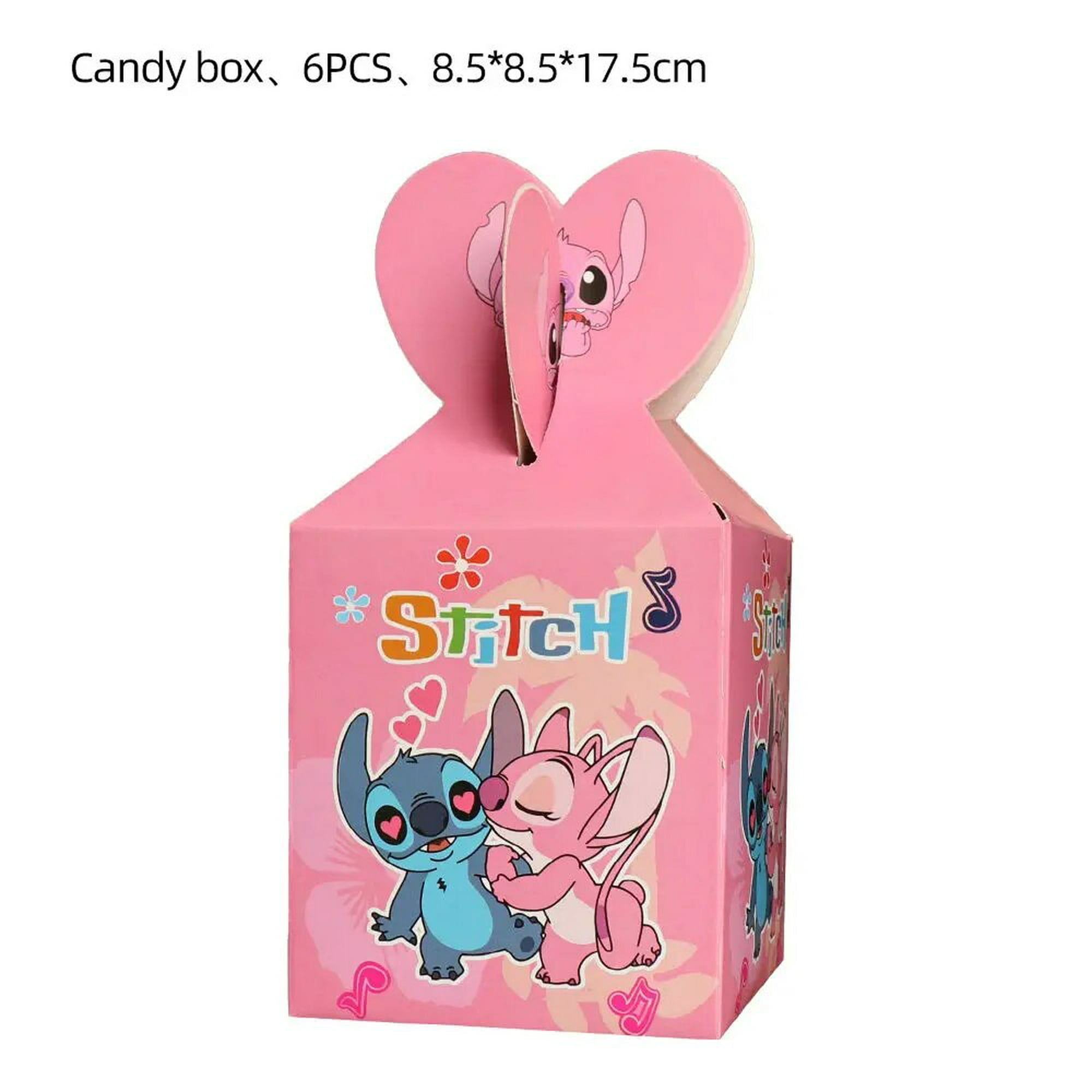 Disney-Decoraciones de Lilo & Stitch para fiesta de cumpleaños, suministros  de vajilla para Baby Sho La Vida Bella