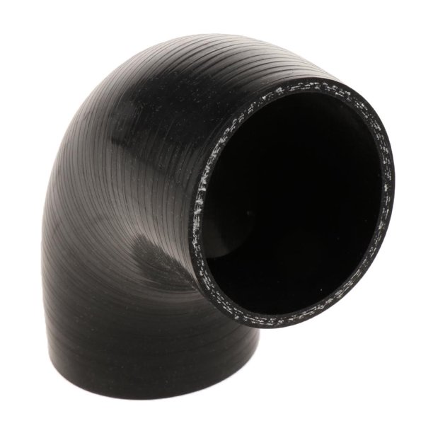 TUBO SILICONA REFORZADO 63MM NEGRO - 1 METRO