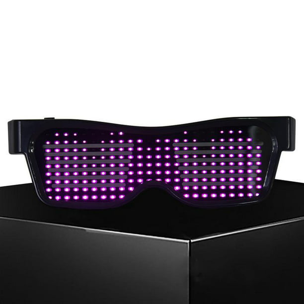 Gafas con pantalla LED Personalizable APP Bluetooth