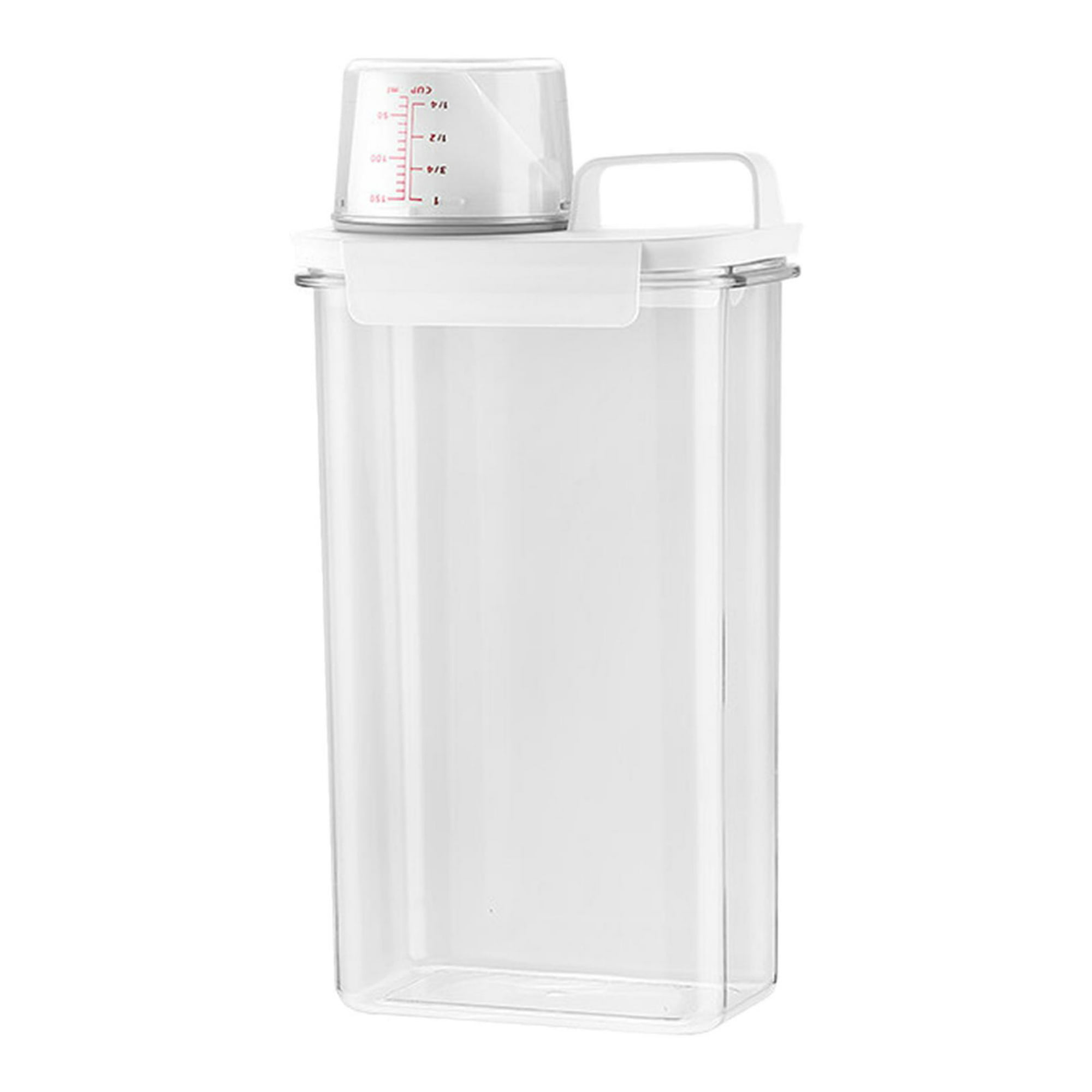  VUNDO [Paquete de 3] Dispensador de detergente líquido para  lavandería para organización y almacenamiento, contenedores de jabón de  lavandería de gran capacidad de 78 onzas con 12 etiquetas : Salud y Hogar