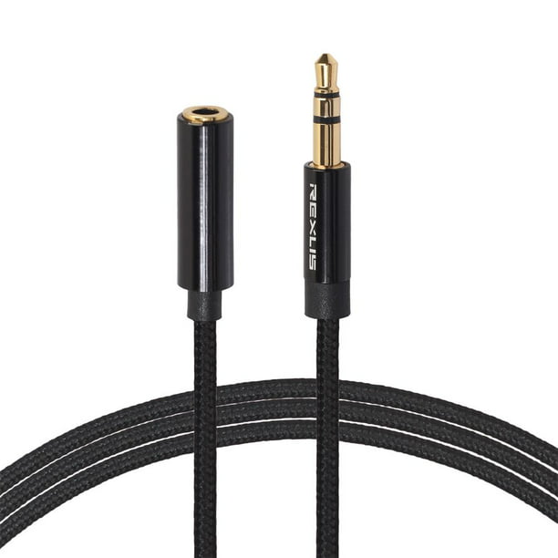 Cable alargador de auriculares Jack de 3,5 mm macho a hembra Cable