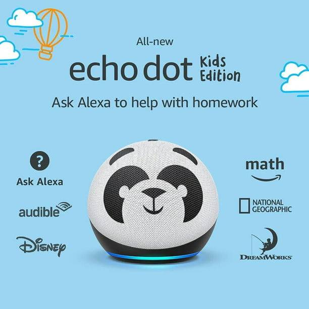 Asistente Virtual Alexa  Echo Dot 5th Gen Kids Color Verde Búho