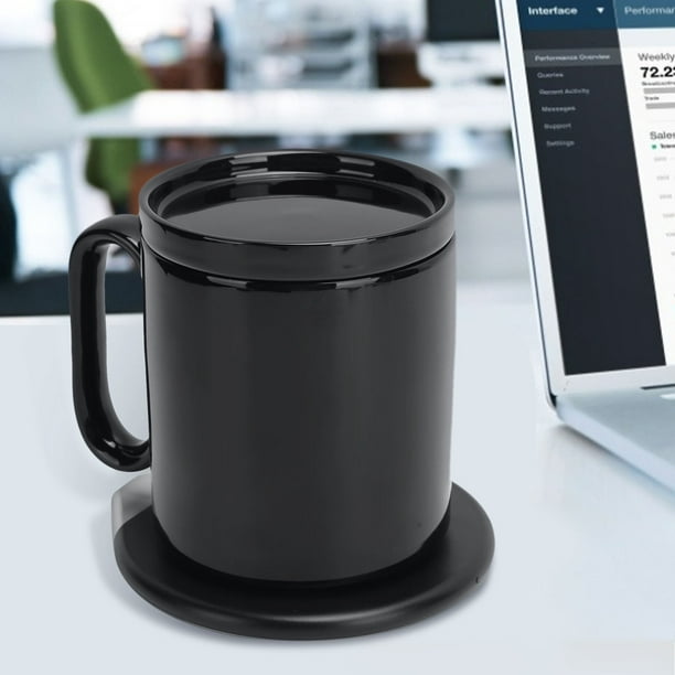 Calentador de tazas de café calentador de tazas 2 en 1 con almohadilla de  carga inalámbrica calentador de tazas inteligente de 350 ml a 55 grados  Celsius para escritorio ANGGREK Otros