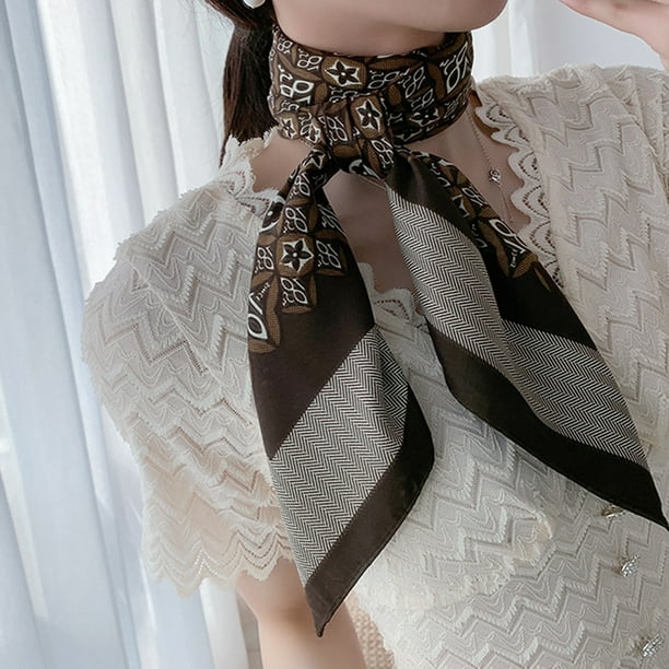 Las mejores ofertas en Bufandas y envolturas de seda grises Louis Vuitton  para mujer