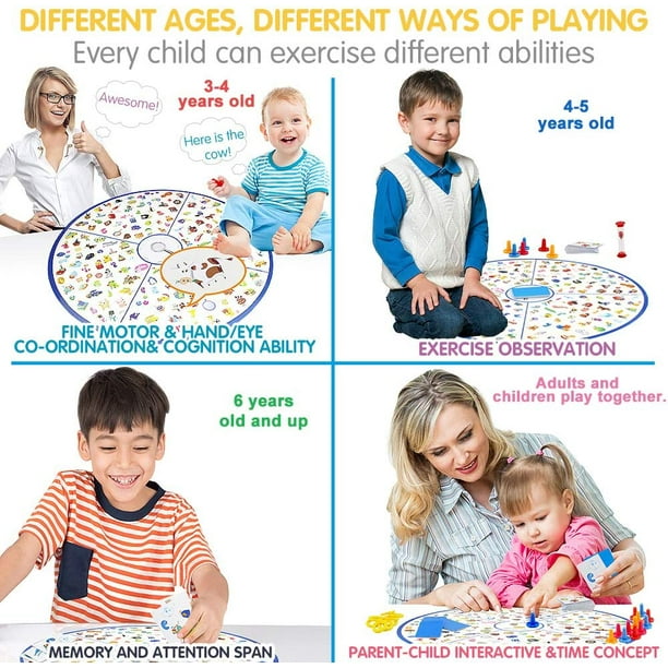 Juegos de mesa para niños 3 4 5 años Niñas Regalos Juguetes