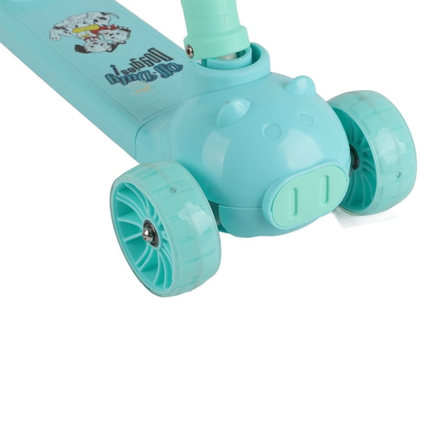 Aero C2 - Patinete de rueda para niños de 5 a 8 años, 5 a 7 o 6 a 12 años,  con luces dinámicas, plegable y ajustable en altura, scooters para niños