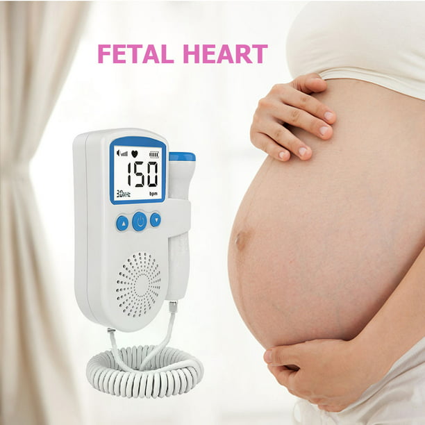 Monitor de frecuencia cardíaca para bebés Detector de latidos cardíacos  fetales para mujeres embarazadas (verde) Likrtyny Para estrenar
