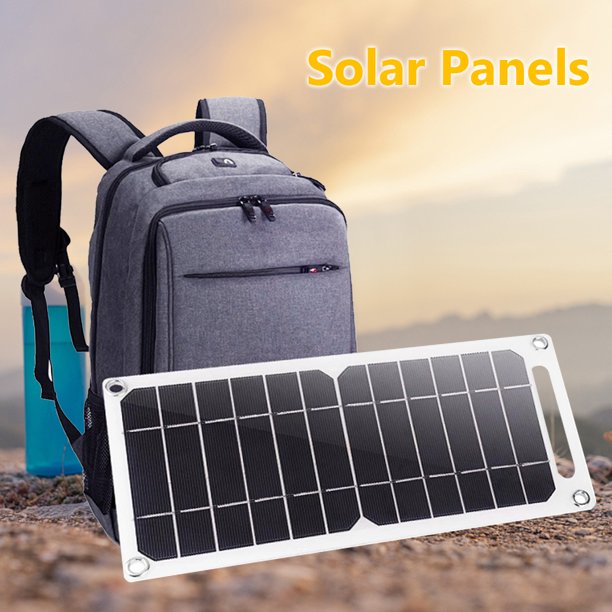 Generador de cargador solar de 5 V para exteriores con panel solar