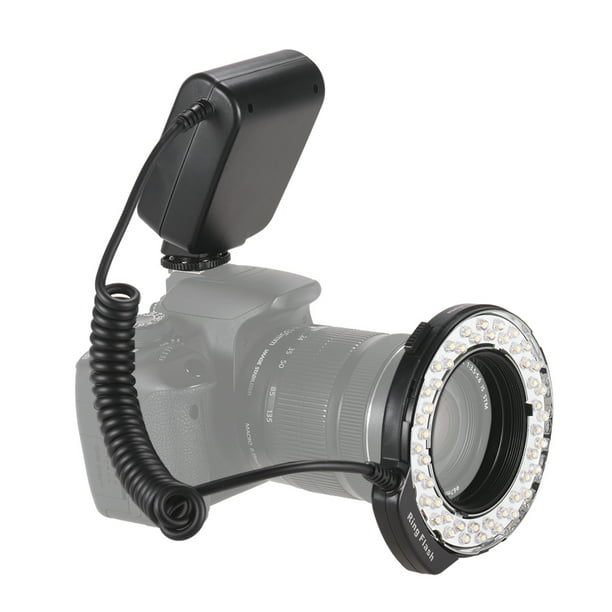 Flash la cámara Irfora HD-130 Macro LED Flash Light Pantalla LCD 3000-15000K GN15 Control de Irfora Flash de la cámara | Walmart en