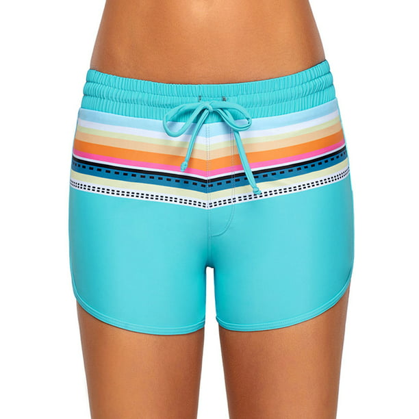 Pantalones cortos de baño mujer, pantalones de playa, bañadores de secado rápido, abso Naiovety OD020833-02B | Walmart en línea
