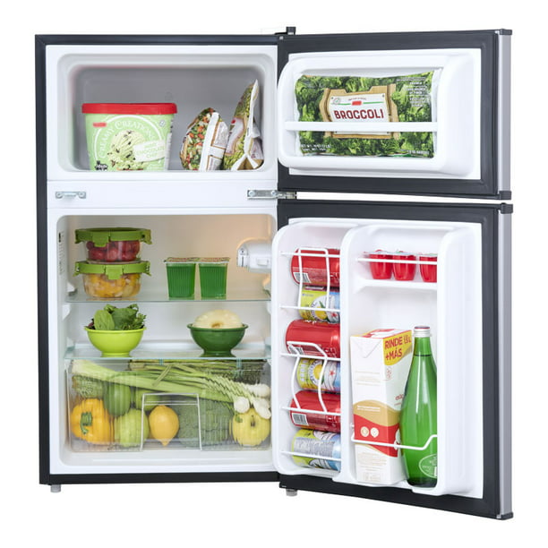 Refrigerador Pequeño Con Congelador Para Cuarto 3.1 Pies Cubicos Frigobar  Nevera