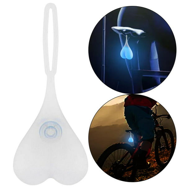 miércoles preposición águila Silicona LED Bicicleta Bicicleta Luz trasera Asiento trasero Bolas Huevos  Azul Sharpla Luz trasera de bicicleta | Walmart en línea