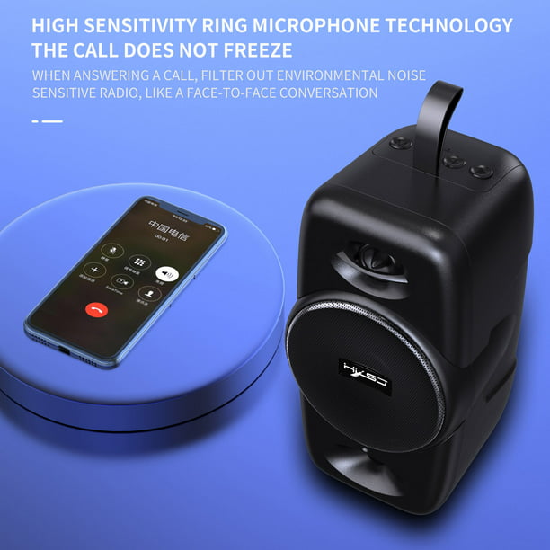 Reproductor de música HXSJ Q8 Altavoz inalámbrico Bluetooth 5.0 de