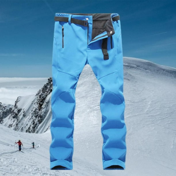 Pantalones de esquí para mujer Pantalones de nieve de esquí Pantalones de  nieve impermeables Slim Fleece lamiento grueso para las mujeres Salvador