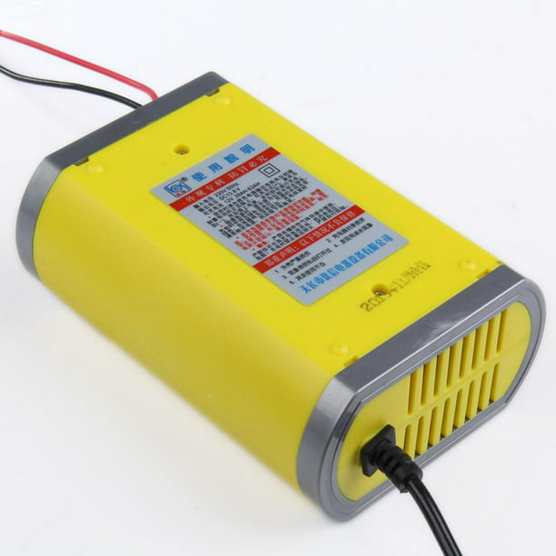 Cargador de baterias de coche / moto - 12V 6A max. + lámpara