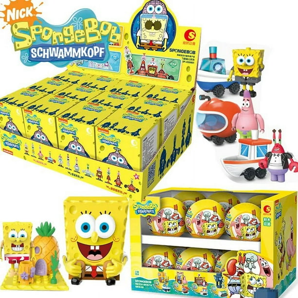 caja guardacosas bob esponja caja recoger jugue - Compra venta en