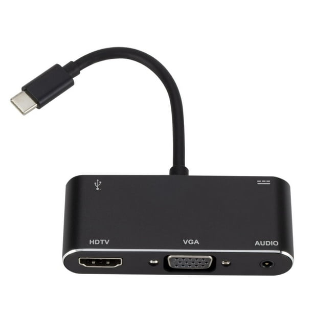 Adaptador Usb 3,1 Tipo C A 1080p Convertidor Para Chrombook Sunnimix  Adaptador tipo C a HDMI